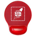 Colorful Gel Mouse Pad - Red